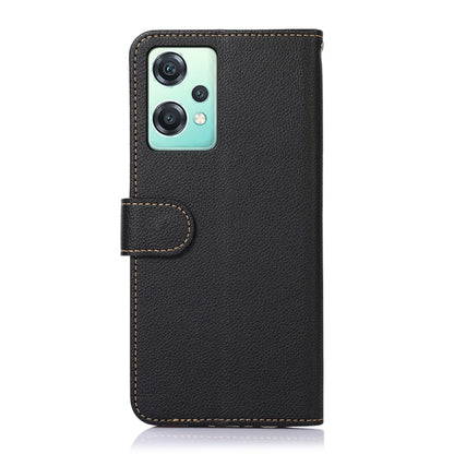 KHAZNEH Litchi Texture Leather RFID Phone Case, For OnePlus Nord CE 2 Lite 5G