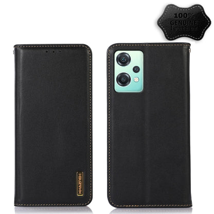 KHAZNEH Nappa Top Layer Cowhide Leather Phone Case, For OnePlus Nord CE 2 Lite 5G