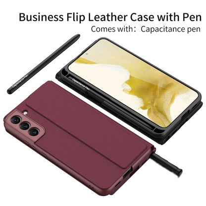 GKK Flip Leather Phone Case with Stylus Pen