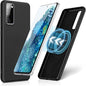MagSafe Magnetic Liquid Silicone Phone Case, For Samsung Galaxy S20 FE 2022/S20 FE, For Samsung Galaxy S21+ 5G, For Samsung Galaxy S21 FE 5G, For Samsung Galaxy S22 5G, For Samsung Galaxy S22+ 5G, For Samsung Galaxy S22 Ultra 5G