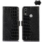 Crocodile Top Layer Cowhide Leather Phone Case