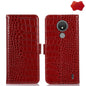 Crocodile Top Layer Cowhide Leather Phone Case