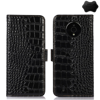 Crocodile Top Layer Cowhide Leather Phone Case