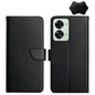 Genuine Leather Fingerprint-proof Horizontal Flip Phone Case