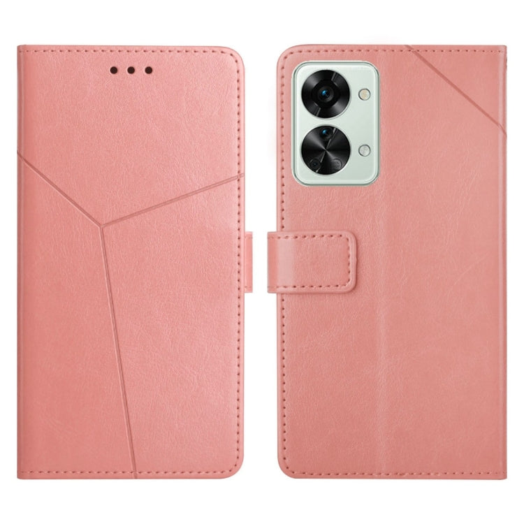 Y Stitching Horizontal Flip Leather Phone Case