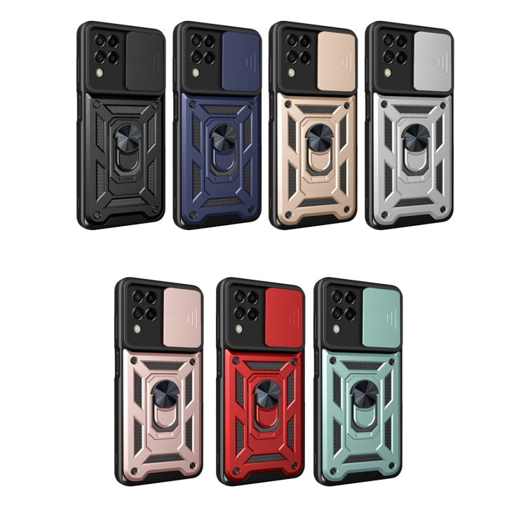 Sliding Camera Cover Design TPU + PC Phone Case