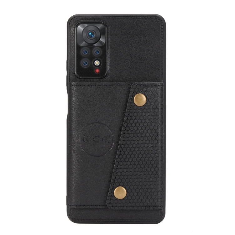 Double Buckle Card Slots Magnetic Phone Case