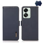 KHAZNEH Litchi Texture RFID Genuine Leather Phone Case