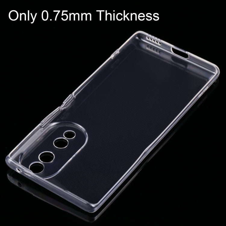 0.75mm Ultra-thin Transparent TPU Phone Case, For Honor 70, For Honor 70 Pro, For OnePlus Nord CE 2 Lite 5G