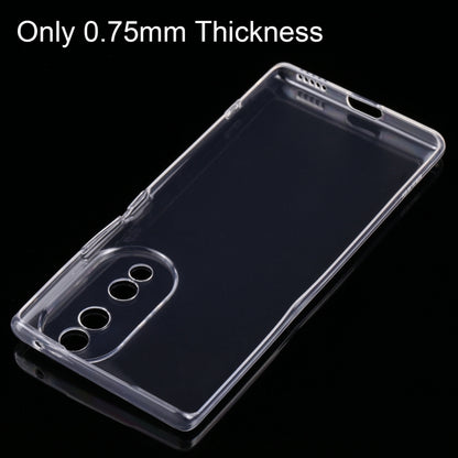 0.75mm Ultra-thin Transparent TPU Phone Case, For Honor 70, For Honor 70 Pro, For OnePlus Nord CE 2 Lite 5G