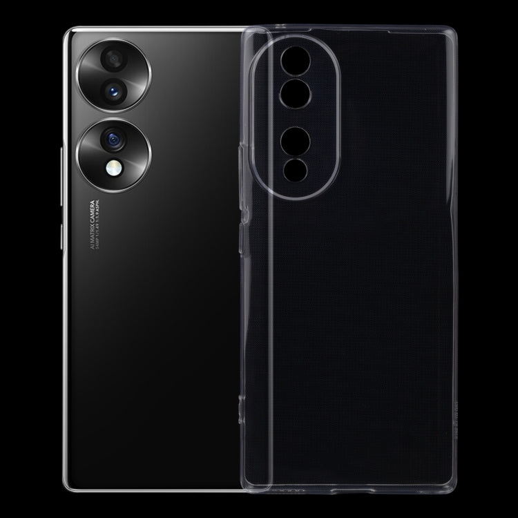 0.75mm Ultra-thin Transparent TPU Phone Case, For Honor 70, For Honor 70 Pro, For OnePlus Nord CE 2 Lite 5G