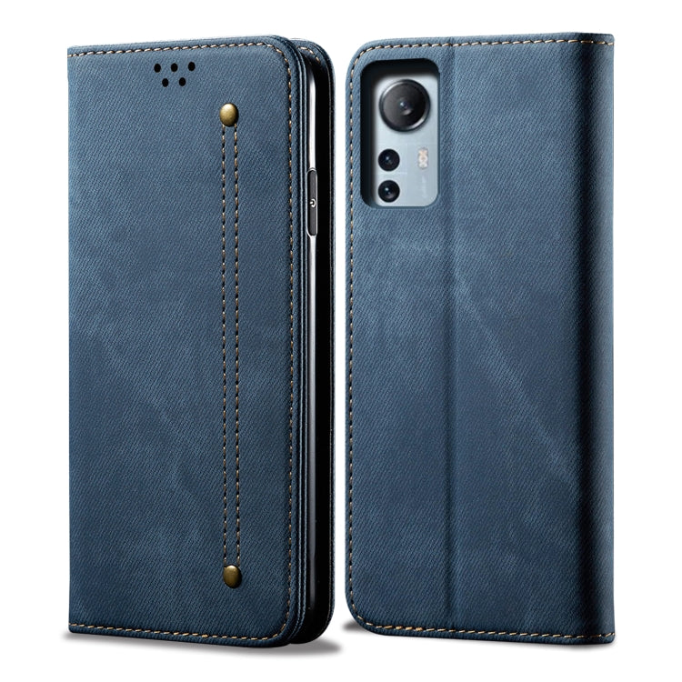 Denim Texture Leather Phone Case