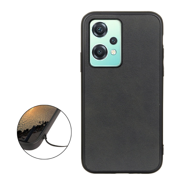 Two-color Calf Texture Shockproof Phone Case