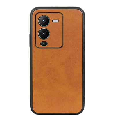 Two-color Calf Texture Shockproof Phone Case