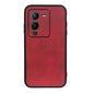 Two-color Calf Texture Shockproof Phone Case