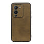 Two-color Calf Texture Shockproof Phone Case