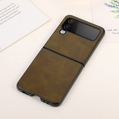 Two-color Calf Texture Shockproof Phone Case