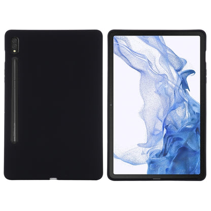 Pure Color Liquid Silicone Shockproof Tablet Case, For Samsung Galaxy Tab S8 / S7, For Samsung Galaxy Tab S8 Ultra