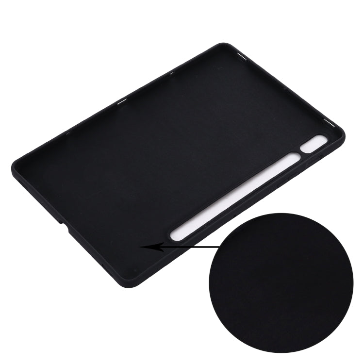Pure Color Liquid Silicone Shockproof Tablet Case, For Samsung Galaxy Tab S8 / S7, For Samsung Galaxy Tab S8 Ultra