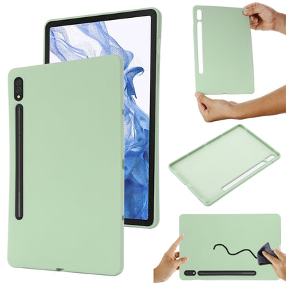 Pure Color Liquid Silicone Shockproof Tablet Case