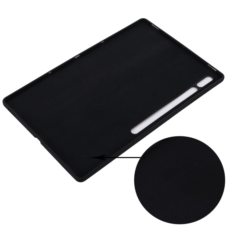 Pure Color Liquid Silicone Shockproof Tablet Case