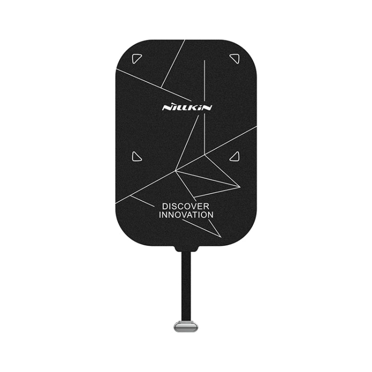 NILLKIN Magic Tag Plus Wireless Charging Receiver with USB-C / Type-C Port, Type-C Short Flex Cable