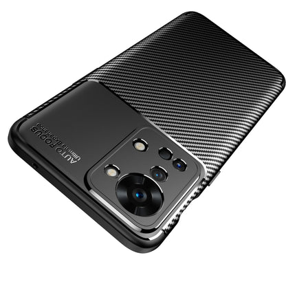 Carbon Fiber Texture Shockproof TPU Phone Case