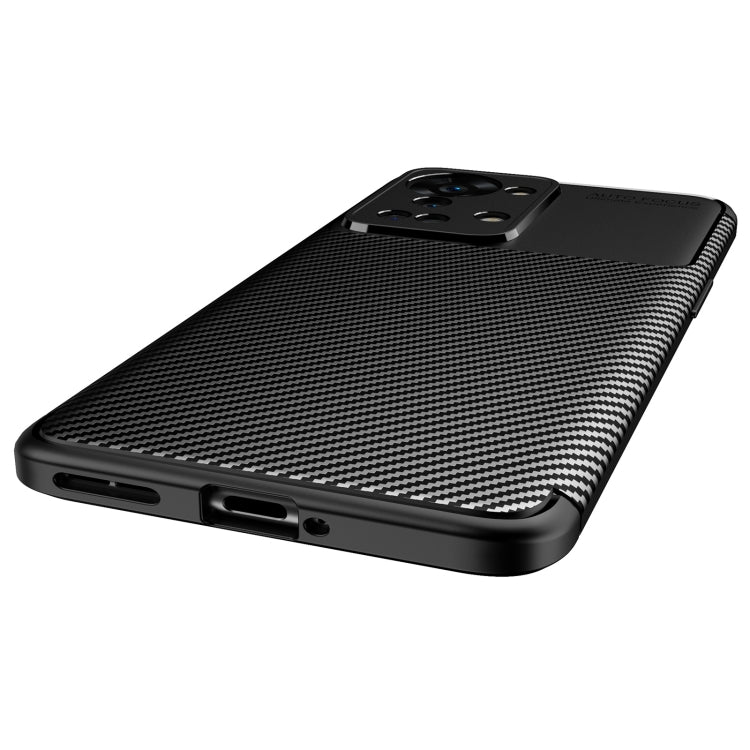 Carbon Fiber Texture Shockproof TPU Phone Case