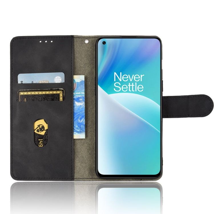 Skin Feel Magnetic Flip Leather Phone Case