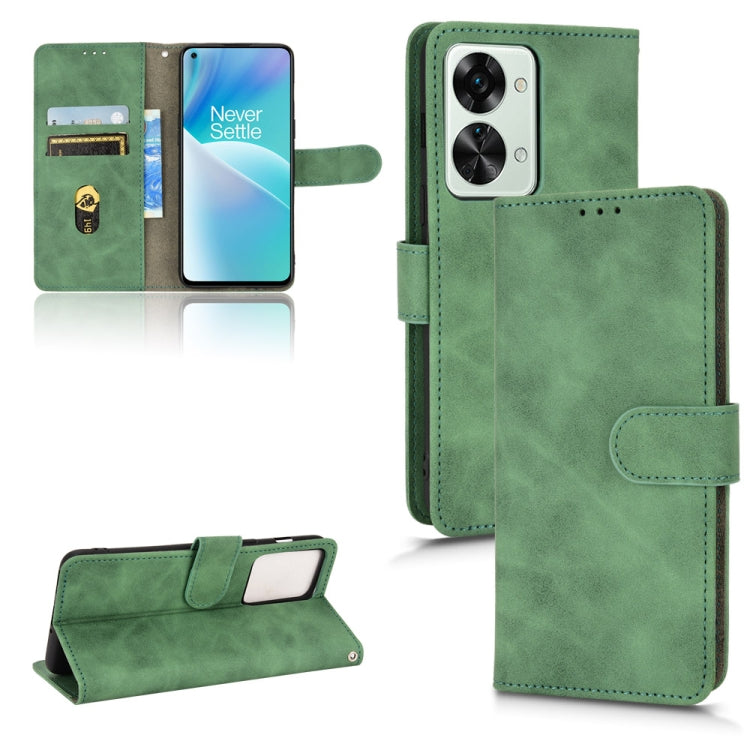 Skin Feel Magnetic Flip Leather Phone Case