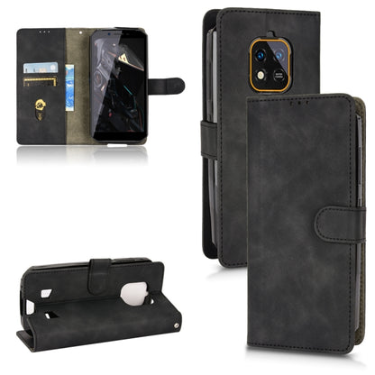 Skin Feel Magnetic Flip Leather Phone Case