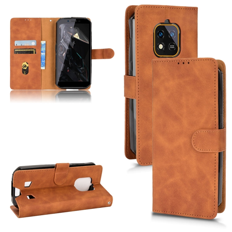 Skin Feel Magnetic Flip Leather Phone Case