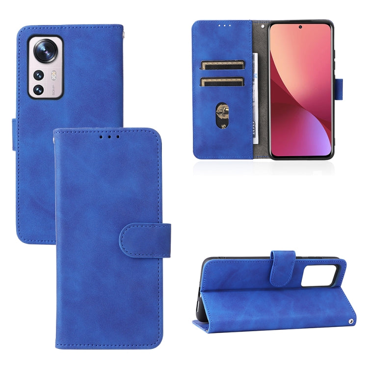 Skin Feel Magnetic Flip Leather Phone Case