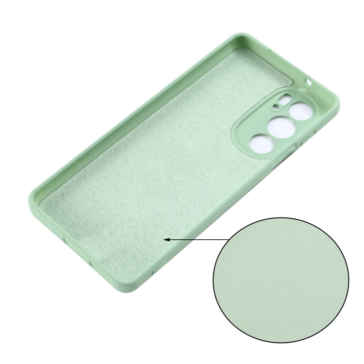 Pure Color Liquid Silicone Shockproof Phone Case, For Motorola Edge 30 Pro / Edge+ 2022, For Sony Xperia 10 IV, For Motorola Edge 30, For Motorola Moto G52 4G/G82