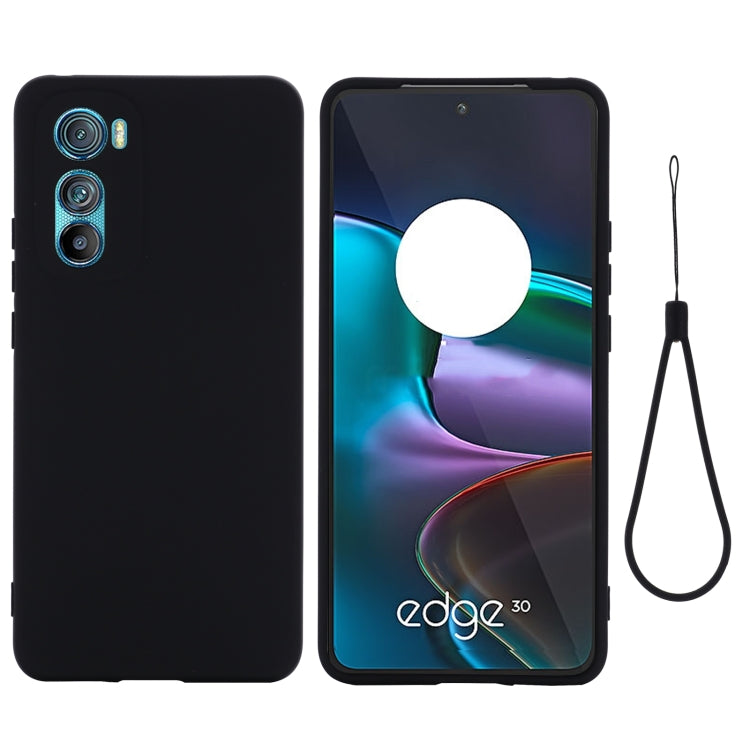 Pure Color Liquid Silicone Shockproof Phone Case, For Motorola Edge 30 Pro / Edge+ 2022, For Sony Xperia 10 IV, For Motorola Edge 30, For Motorola Moto G52 4G/G82