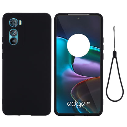 Pure Color Liquid Silicone Shockproof Phone Case, For Motorola Edge 30 Pro / Edge+ 2022, For Sony Xperia 10 IV, For Motorola Edge 30, For Motorola Moto G52 4G/G82