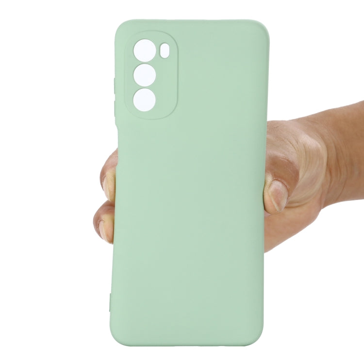 Pure Color Liquid Silicone Shockproof Phone Case