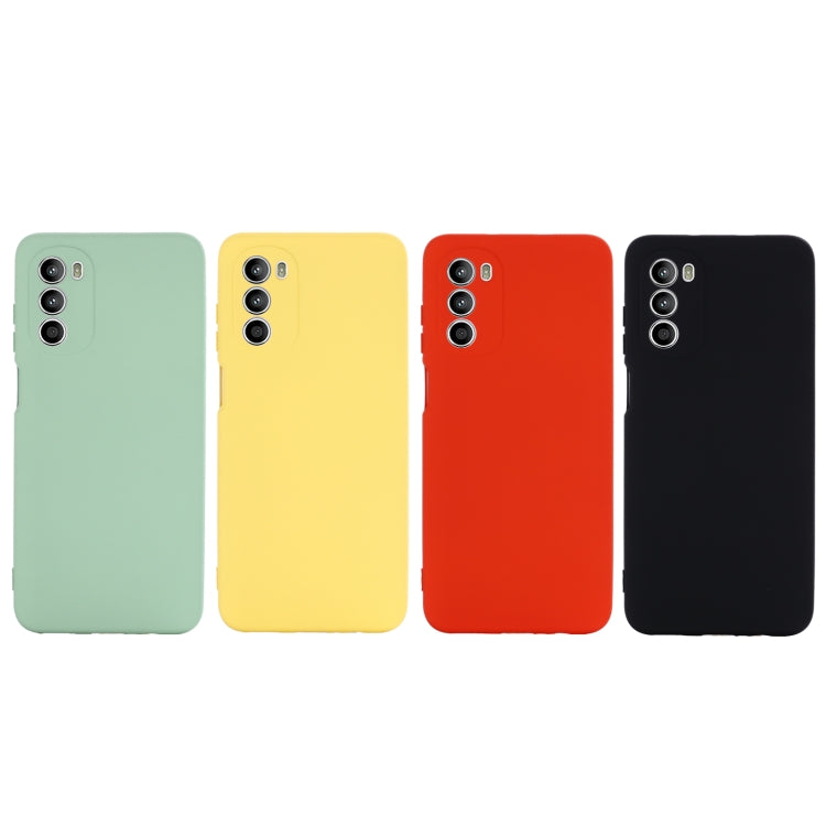 Pure Color Liquid Silicone Shockproof Phone Case