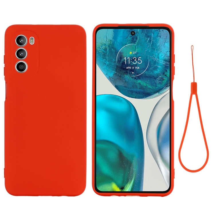 Pure Color Liquid Silicone Shockproof Phone Case, For Motorola Edge 30 Pro / Edge+ 2022, For Sony Xperia 10 IV, For Motorola Edge 30, For Motorola Moto G52 4G/G82