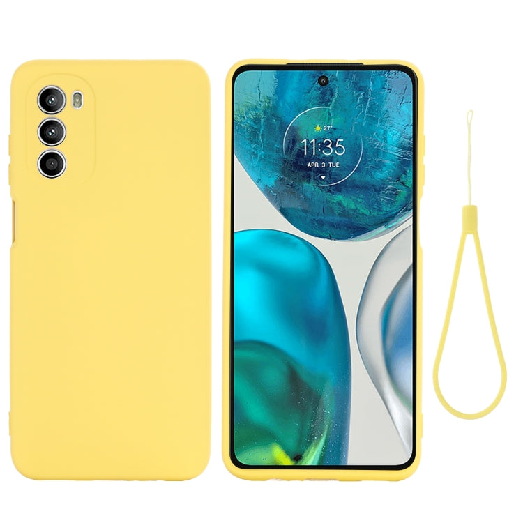 Pure Color Liquid Silicone Shockproof Phone Case, For Motorola Edge 30 Pro / Edge+ 2022, For Sony Xperia 10 IV, For Motorola Edge 30, For Motorola Moto G52 4G/G82