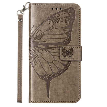 Embossed Butterfly Leather Phone Case