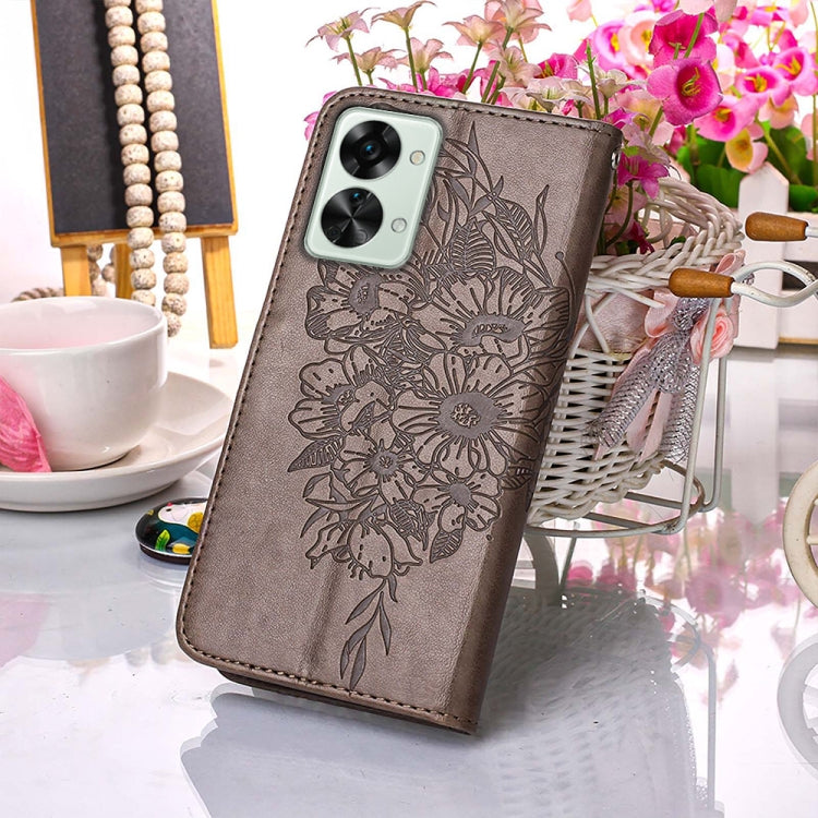 Embossed Butterfly Leather Phone Case