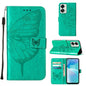 Embossed Butterfly Leather Phone Case