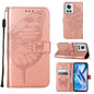 Embossed Butterfly Leather Phone Case