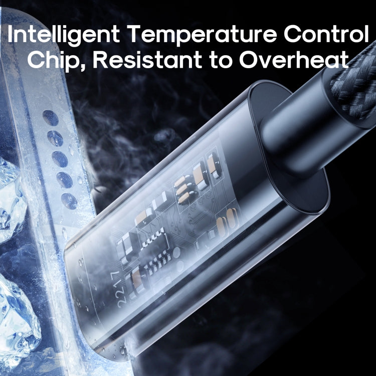 JOYROOM S-UC027A12 USB-A to USB-C / Type-C 3A Sync Data Cable, 1.2m USB-A to USB-C / Type-C