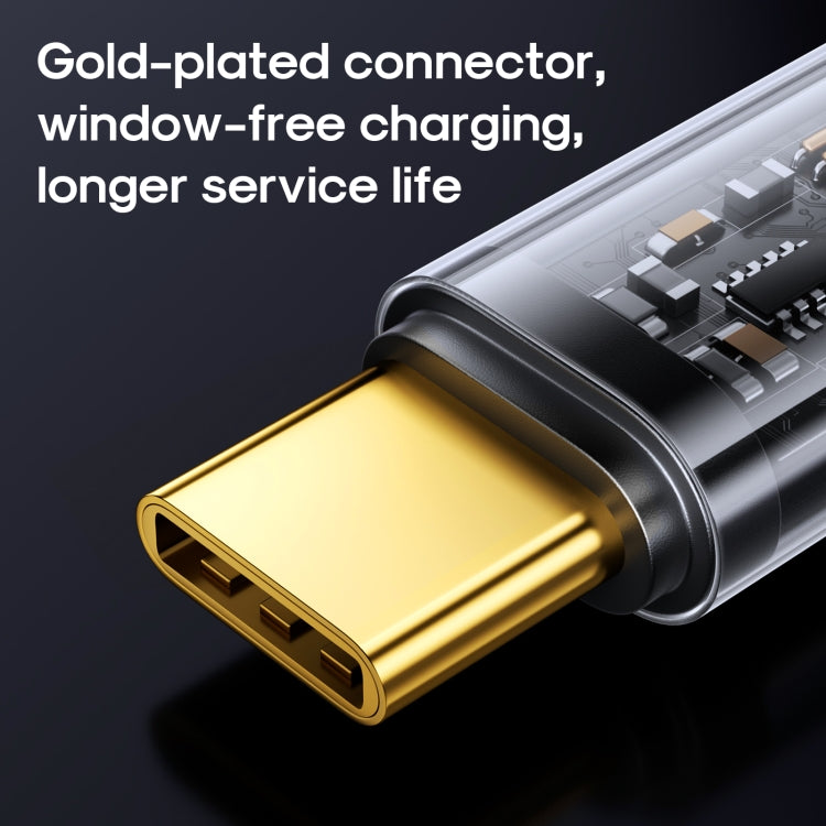 JOYROOM S-UC027A12 USB-A to USB-C / Type-C 3A Sync Data Cable, 1.2m USB-A to USB-C / Type-C