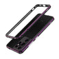 Aurora Series Lens Protector + Metal Frame Protective Phone Case, For Samsung Galaxy S21 Ultra