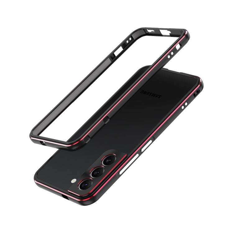 Aurora Series Lens Protector + Metal Frame Protective Phone Case