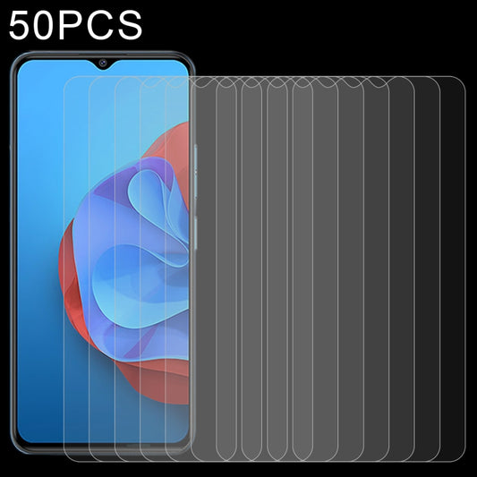 50 PCS 0.26mm 9H 2.5D Tempered Glass Film, For Coolpad Cool 20s (50 PCS), For ZTE Blade A52 2022 (50 PCS), For ZTE Blade A72 2022 5G (50 PCS)