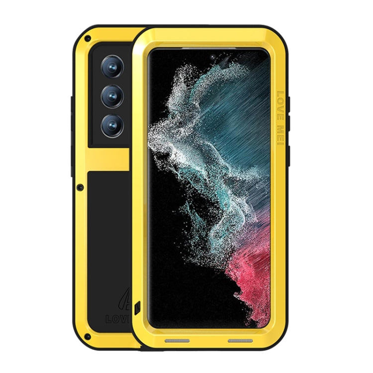 LOVE MEI Metal Shockproof Waterproof Dustproof Protective Phone Case